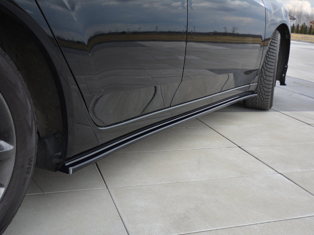 Side Skirts Splitters compatible with Honda Accord Mk8 (Cu-series) Pre-facelift Sedan (2008-2011)