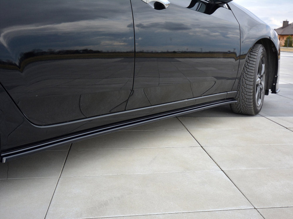 Side Skirts Splitters compatible with Honda Accord Mk8 (Cu-series) Pre-facelift Sedan (2008-2011)