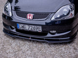 Front Splitter V.1 compatible with Honda Civic EP3 (Mk7) Type-r/s Facelift (2004-2006)