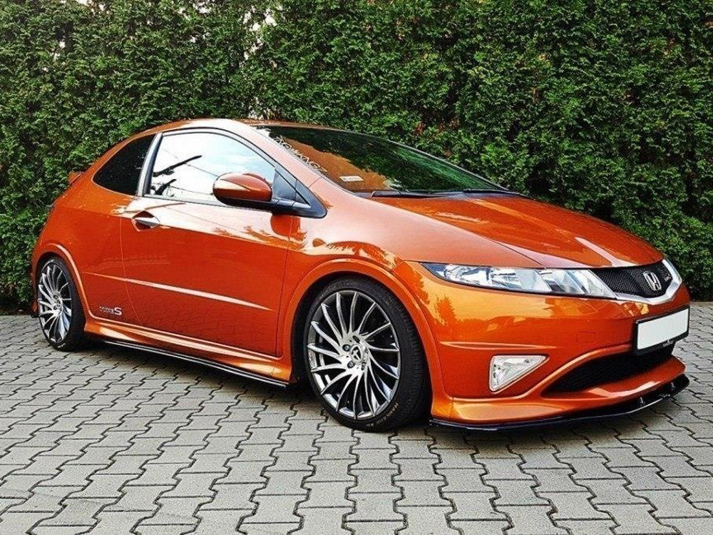 Front Splitter compatible with Honda Civic VIII Type S/R (2006-2011)