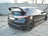 Rear Side Splitters compatible with Honda Civic VIII Type S/R