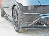Rear Side Splitters compatible with Honda Civic VIII Type S/R