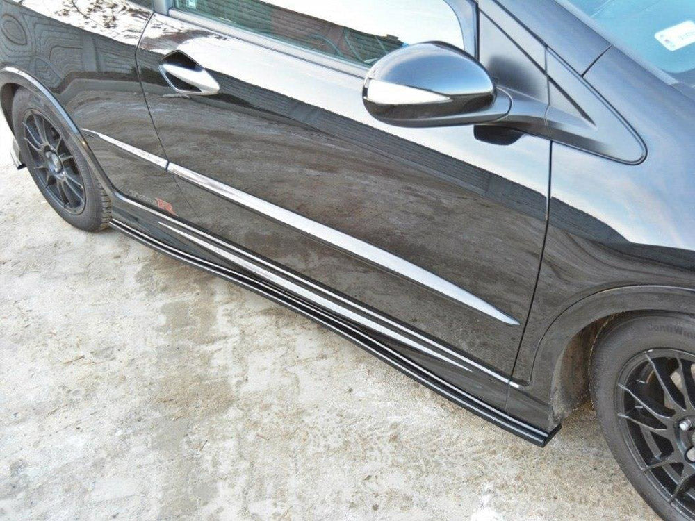Side Skirts Diffusers compatible with Honda Civic VIII Type S/R