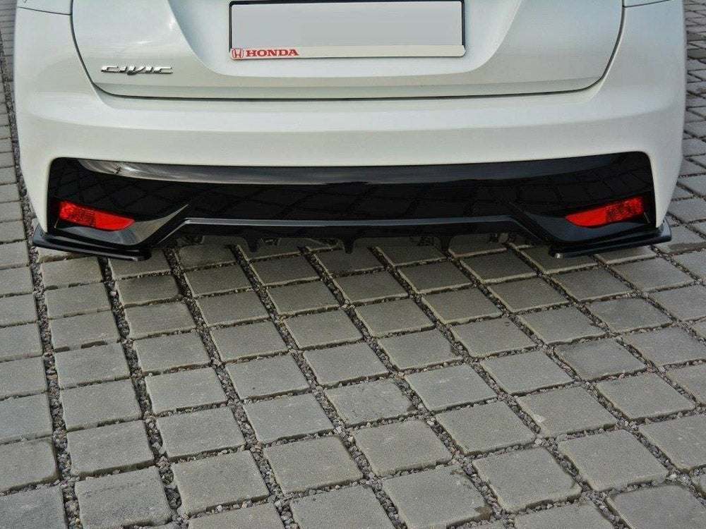 Rear Side Splitters compatible with Honda Civic Mk9 Facelift
