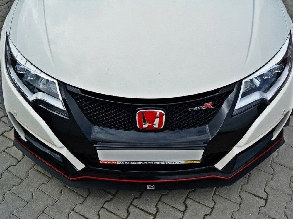 MAXTON DESIGN Front Racing Splitter V.1 Honda Civic IX Type R (2015-2017)