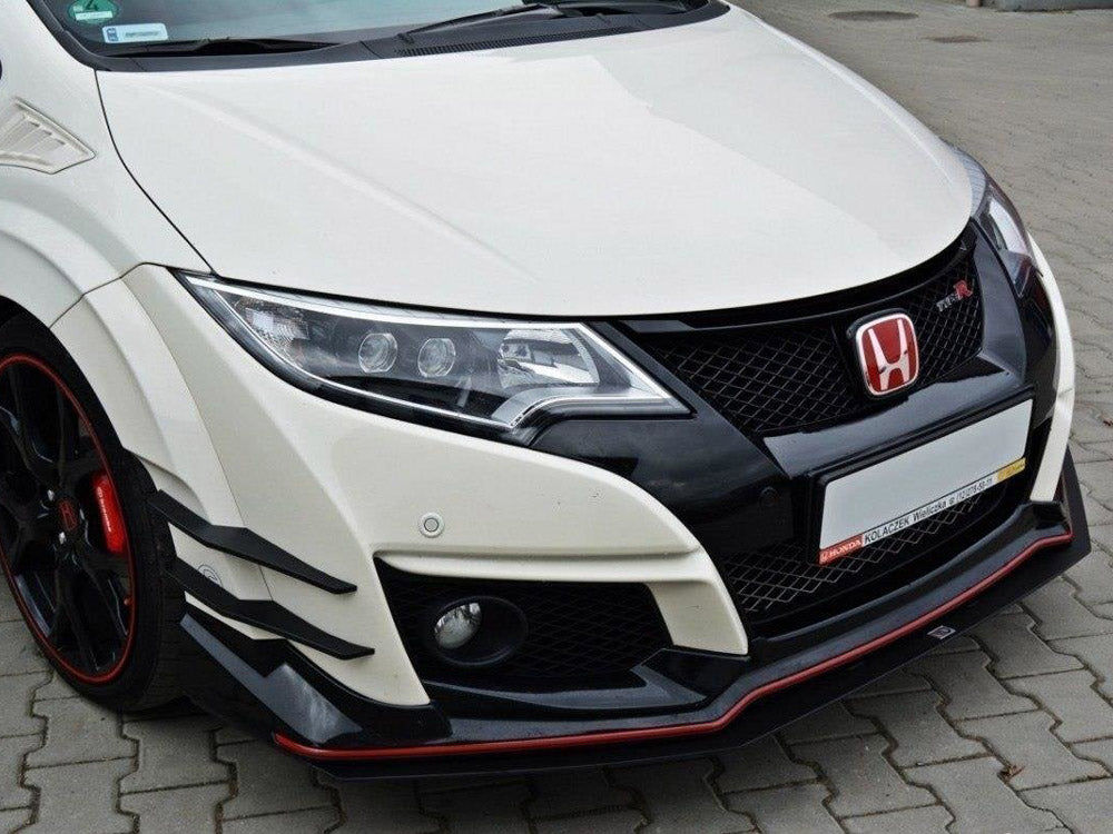 MAXTON DESIGN Front Racing Splitter V.1 Honda Civic IX Type R (2015-2017)