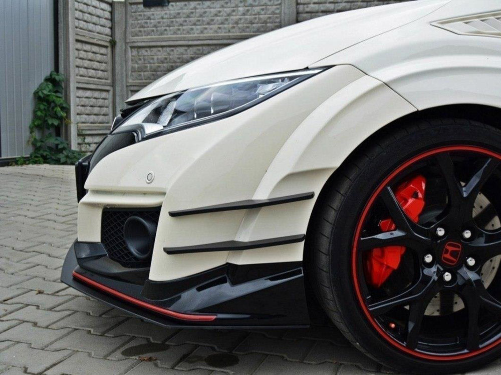MAXTON DESIGN Front Racing Splitter V.1 Honda Civic IX Type R (2015-2017)