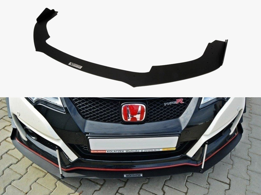 Front Racing Splitter V.2 compatible with Honda Civic IX Type R