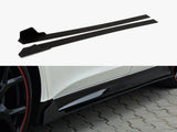 Racing Side Skirts Diffusers compatible with Honda Civic IX Type R