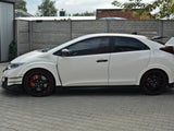 Racing Side Skirts Diffusers compatible with Honda Civic IX Type R