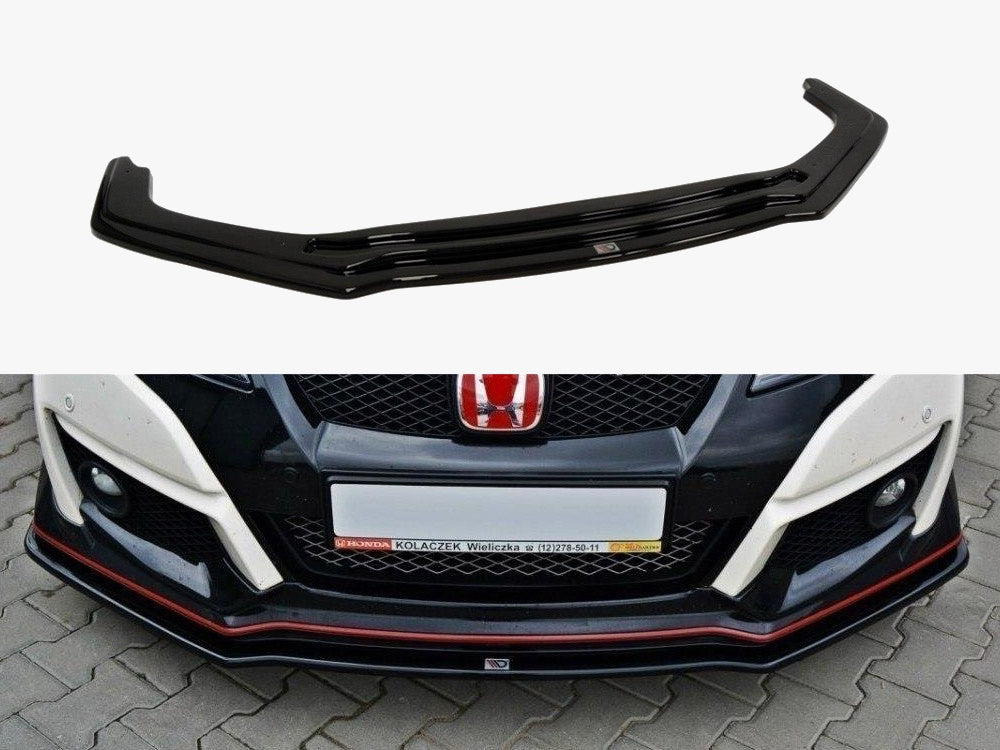 Front Splitter V.1 compatible with Honda Civic IX Type R