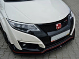 Front Splitter V.1 compatible with Honda Civic IX Type R