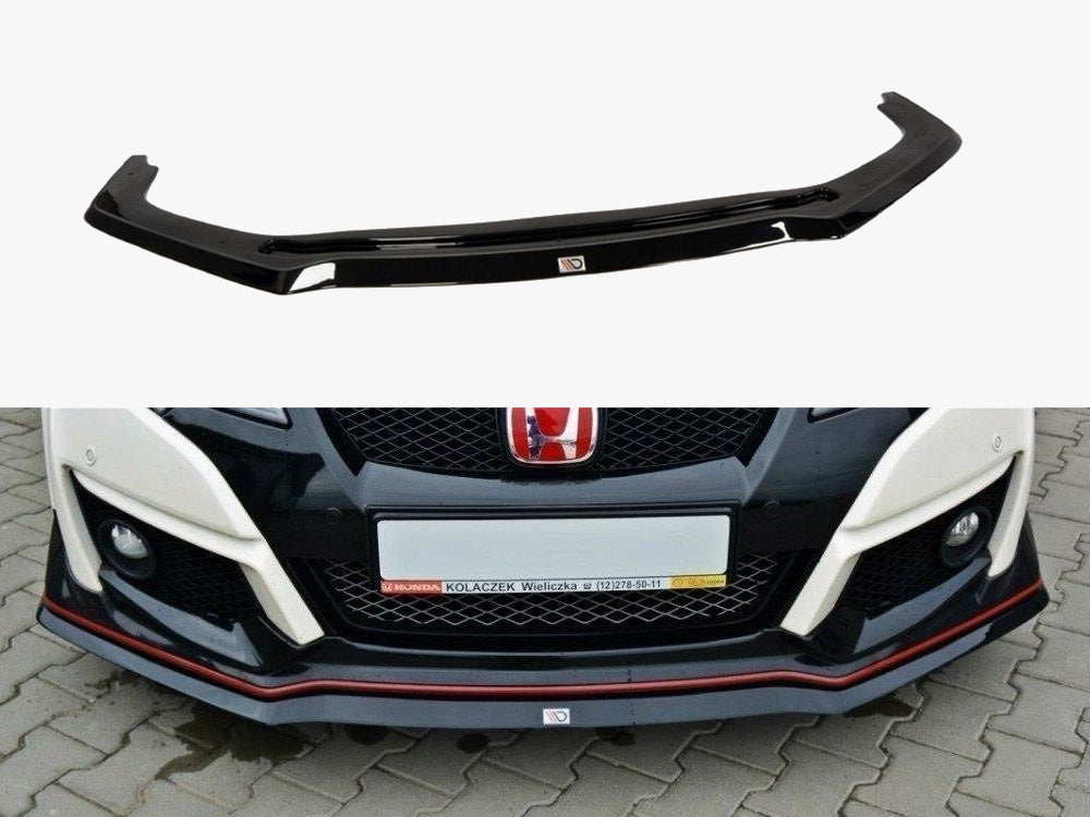 Front Splitter V.2 compatible with Honda Civic IX Type R