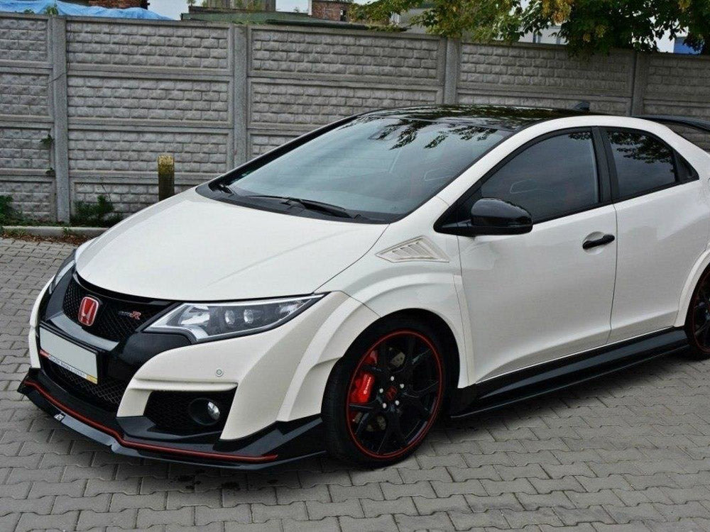 Front Splitter V.2 compatible with Honda Civic IX Type R