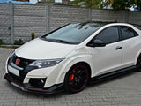 Front Splitter V.2 compatible with Honda Civic IX Type R