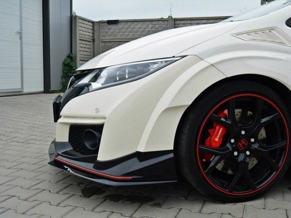 Front Splitter V.2 Honda Civic IX Type R (2015-2017)