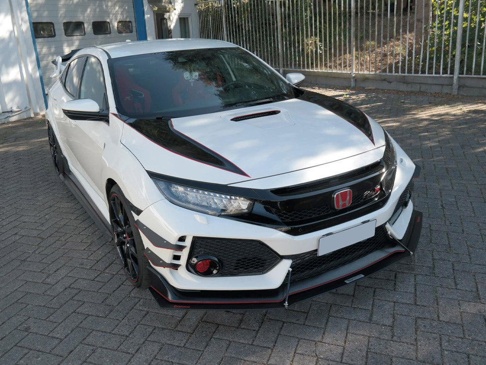 MAXTON DESIGN Front Racing Splitter V.1 Honda Civic MK10 Type-r (2017-UP)