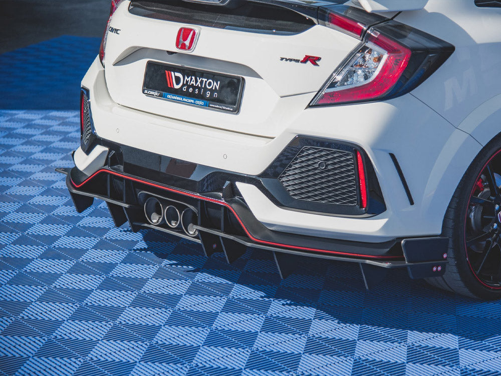 Maxton Racing Rear Valance Honda Civic X Type R (2017-)