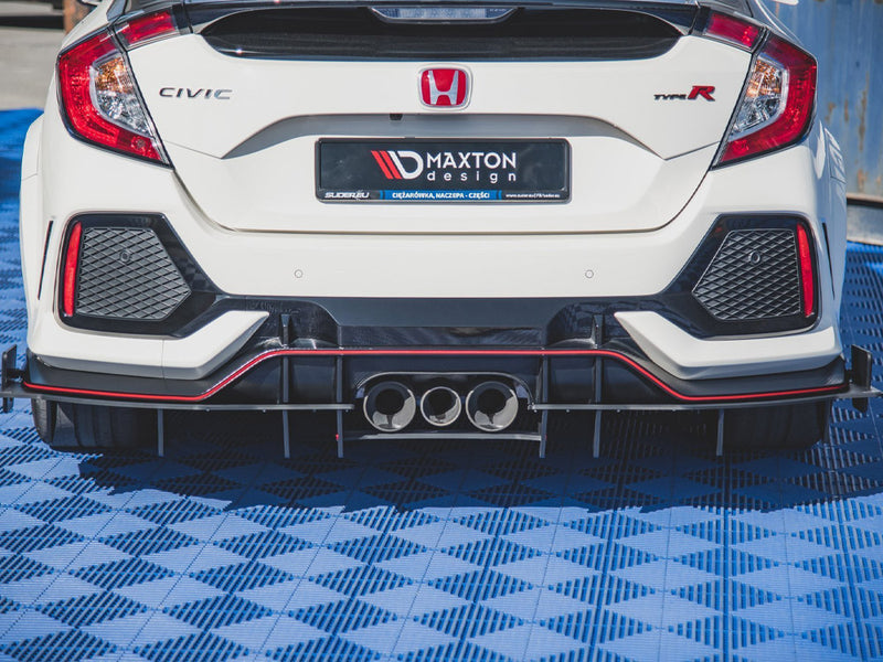 Maxton Racing Rear Valance Honda Civic X Type R (2017-)