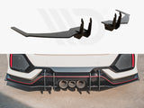 Maxton Racing Rear Valance V2 Honda Civic X Type R (2017-)
