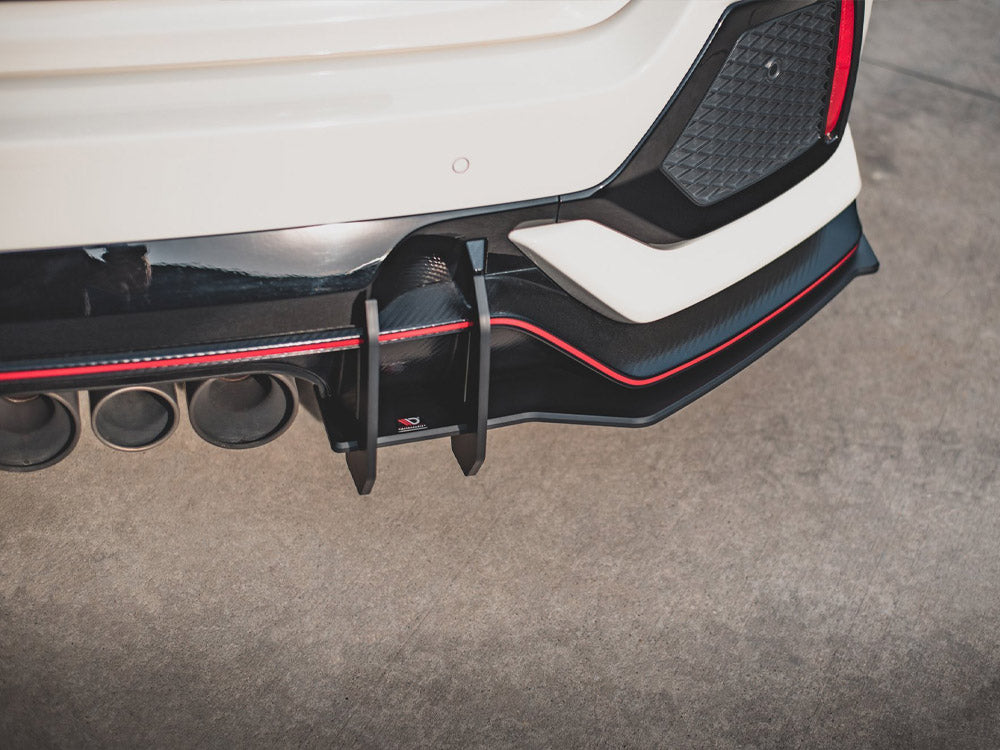 Maxton Racing Rear Valance V2 Honda Civic X Type R (2017-)