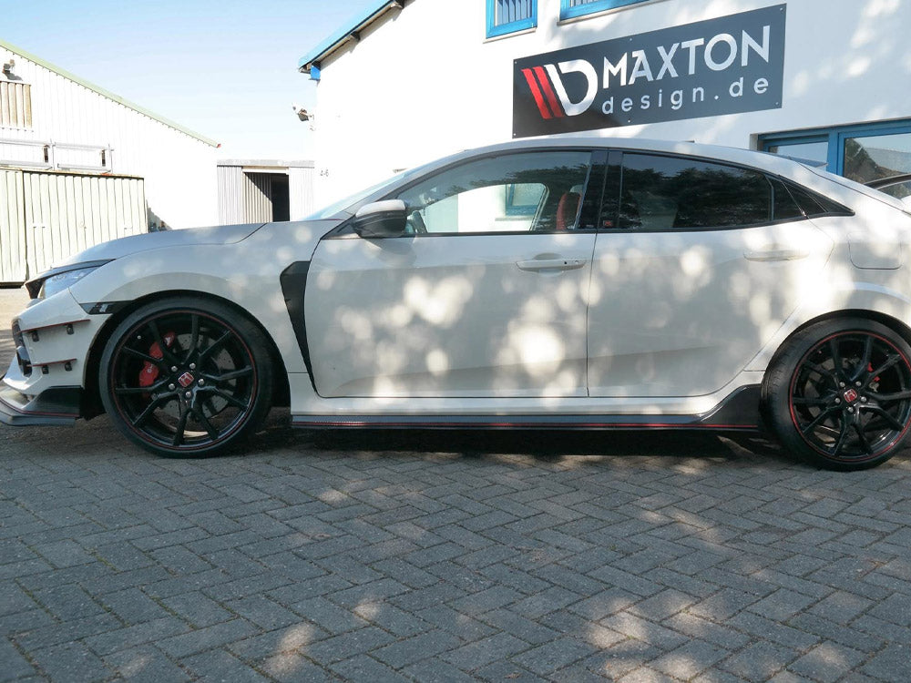 Racing Side Skirts Splitters Honda Civic MK10 Type-r (2017-UP)