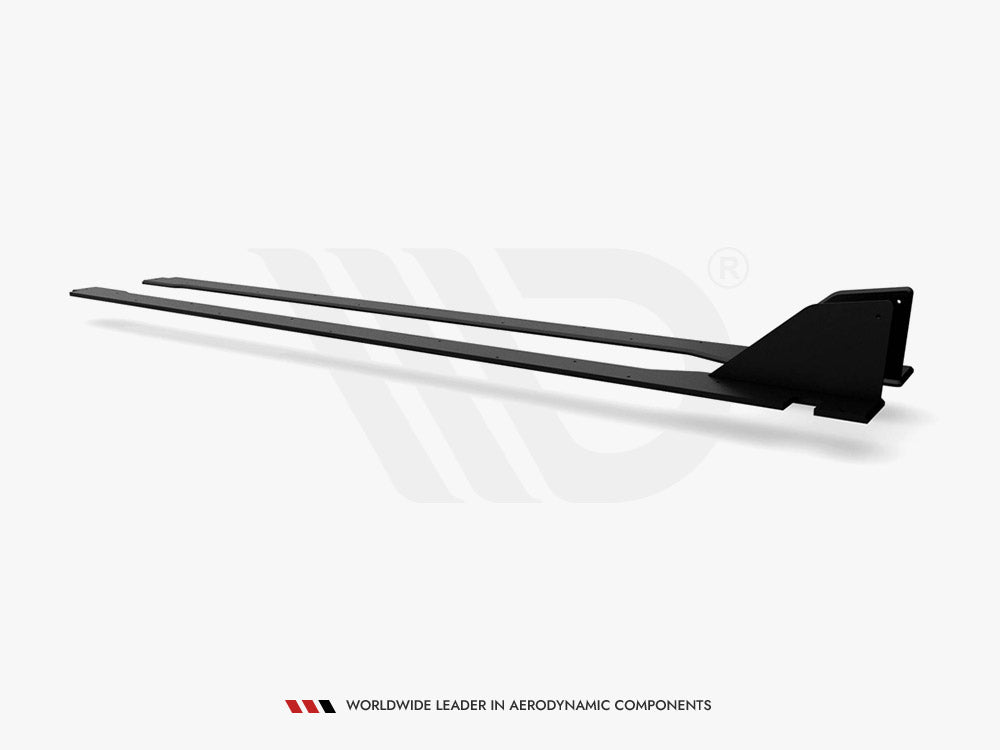 Maxton Racing Side Skirts Diffusers Honda Civic X Type-r (2017 - UP)