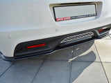 Central Rear Splitter compatible with Honda CR-Z