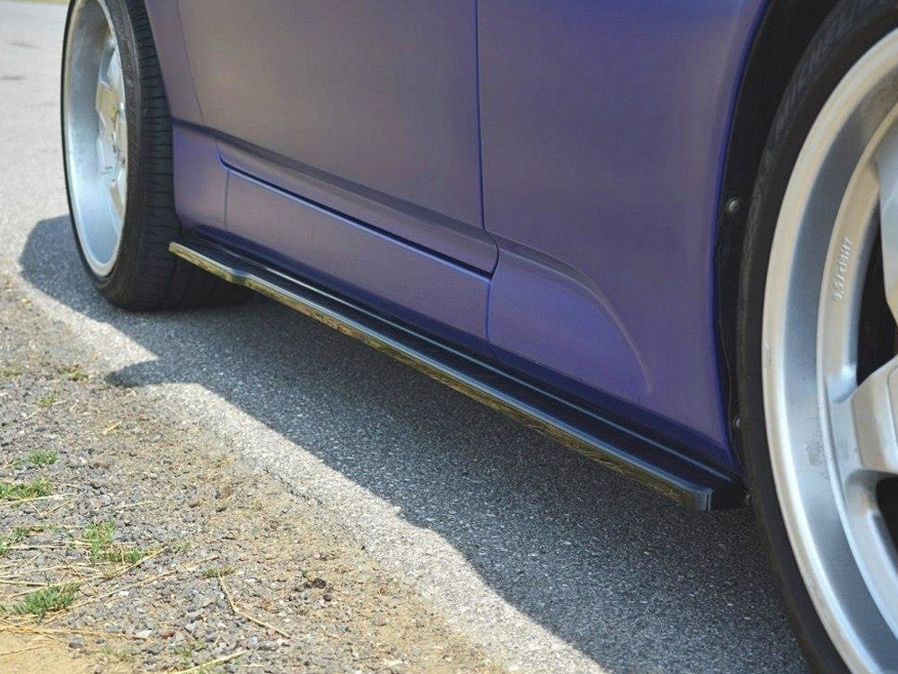 Side Skirts Diffusers compatible with Honda S2000 - Carbon Look