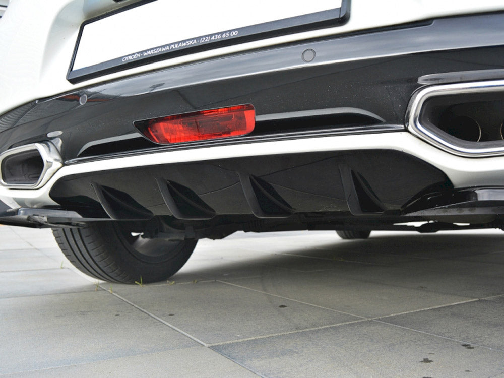 Rear Valance compatible with Citroen DS5 - Carbon Look