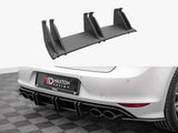 Street PRO Rear Diffuser compatible with VW Golf R Mk7 (2013-2016)