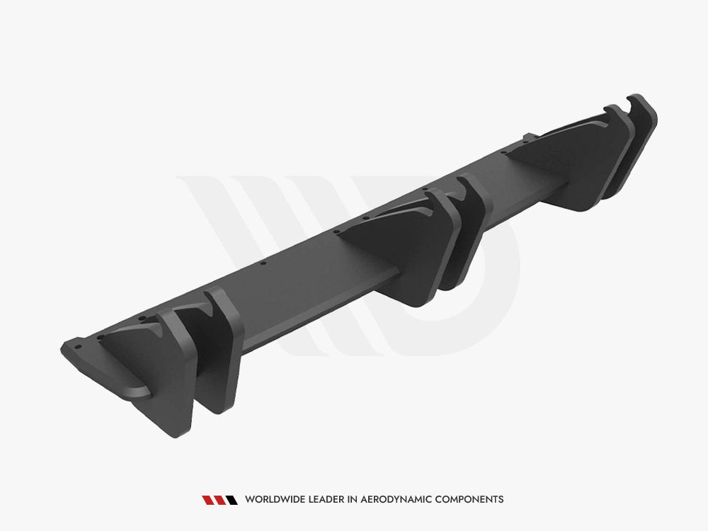Street PRO Rear Diffuser compatible with VW Golf R Mk7 (2013-2016)