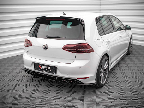 Street PRO Rear Side Splitters VW Golf R MK7 (2013-2016)