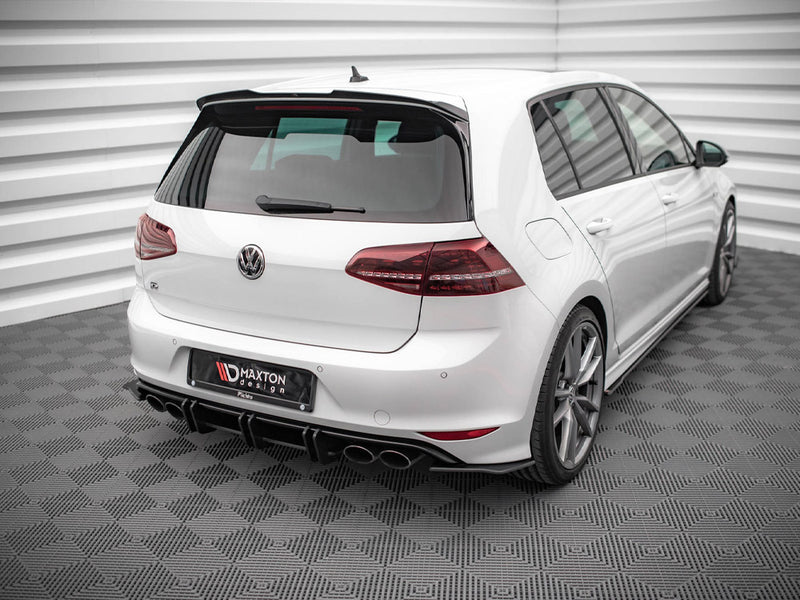 Street PRO Rear Side Splitters VW Golf R MK7 (2013-2016)