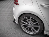 Street PRO Rear Side Splitters VW Golf R MK7 (2013-2016)