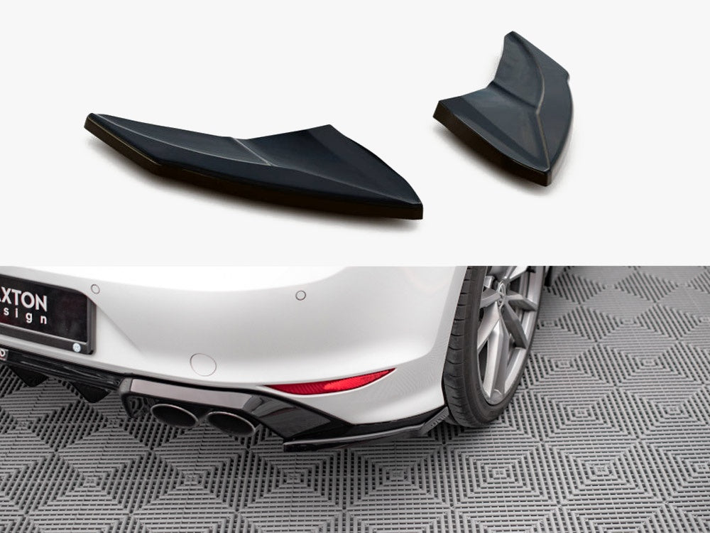 Rear Side Splitters V.4 compatible with VW Golf R Mk7