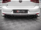 Rear Side Splitters V.4 compatible with VW Golf R Mk7