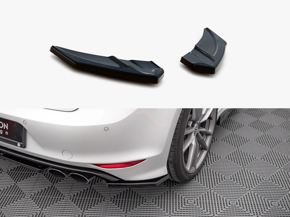 Rear Side Splitters V.3 compatible with VW Golf R Mk7