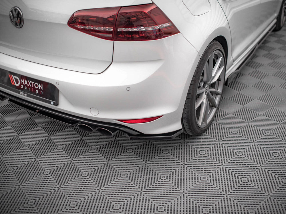 Rear Side Splitters V.3 compatible with VW Golf R Mk7