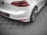 Rear Side Splitters V.3 compatible with VW Golf R Mk7