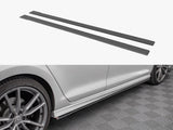 Street PRO Side Skirts Diffusers compatible with VW Golf R Mk7