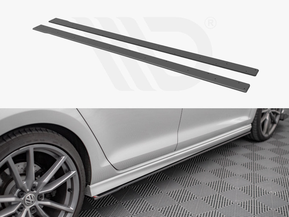 Street PRO Side Skirts Diffusers VW Golf R MK7 (2013-2016)