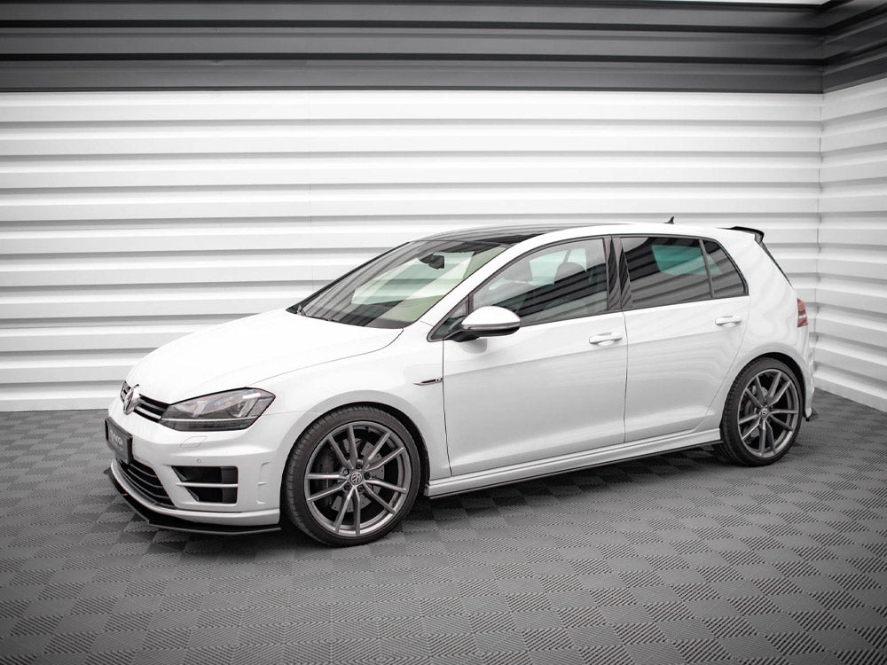 Street PRO Side Skirts Diffusers compatible with VW Golf R Mk7