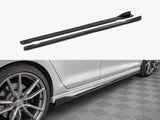 Side Skirts Diffusers V.2 compatible with VW Golf R / R-Line Mk7