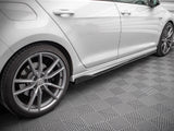 Side Skirts Diffusers V.2 compatible with VW Golf R / R-Line Mk7