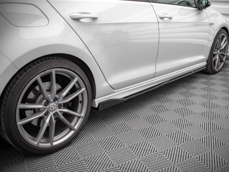 Side Skirts Diffusers V.2 VW Golf R MK7 (2013-2016)