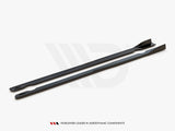 Side Skirts Diffusers V.2 compatible with VW Golf R / R-Line Mk7