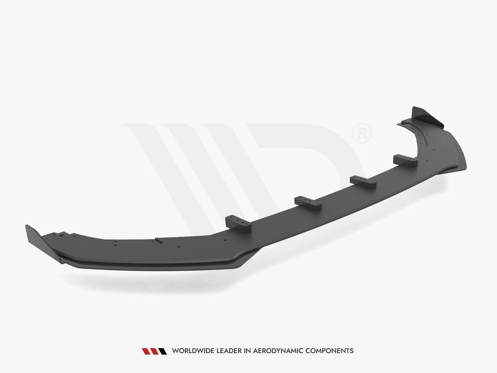 Street PRO Front Splitter V.1 (+flaps) VW Golf R MK7 (2013-2016)