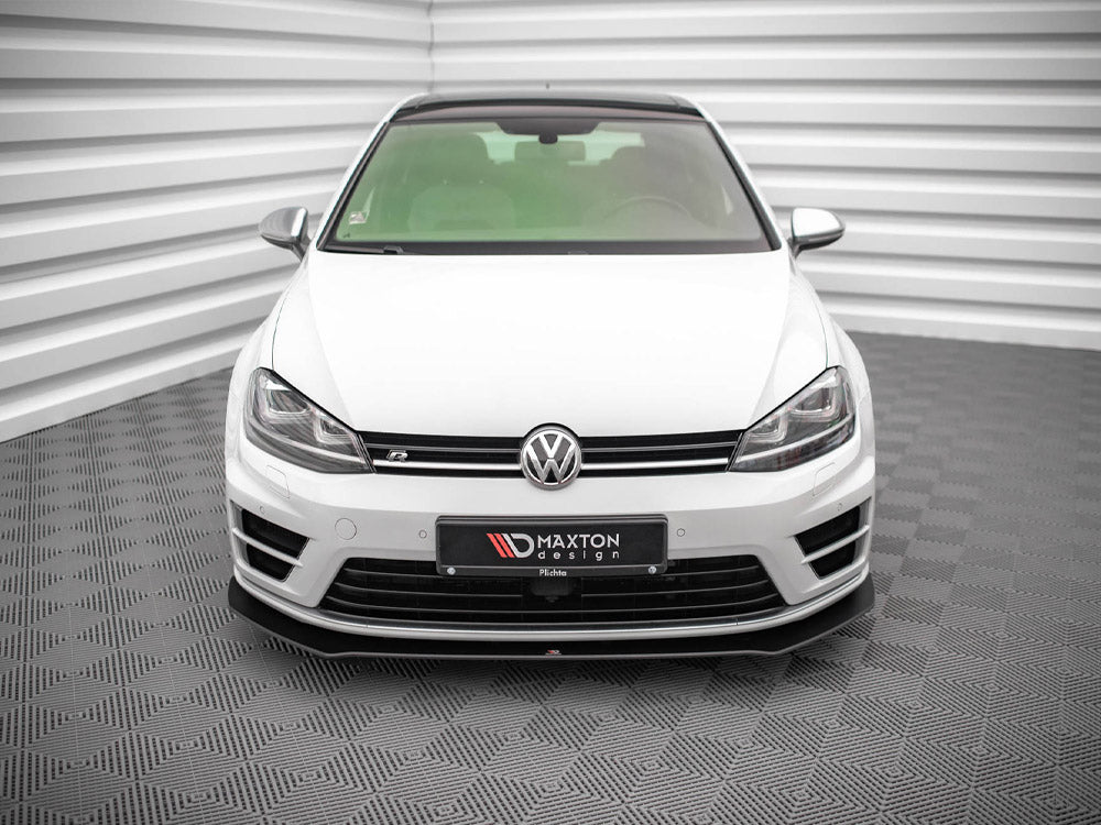 Street PRO Front Splitter V.1 compatible with VW Golf R Mk7