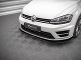 Street PRO Front Splitter V.1 compatible with VW Golf R Mk7